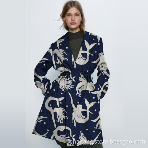 Skirt Fabric Digital Textile Printing Richly Woven Fabric